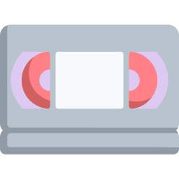 cassette vidéo Icône