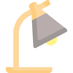 Desk lamp icon