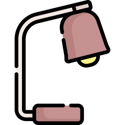 Desk lamp icon