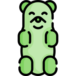 urso gomoso Ícone