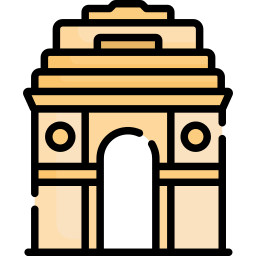 puerta de la india icono