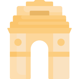 puerta de la india icono