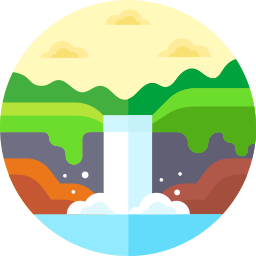 Waterfall icon