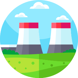 Nuclear plant icon