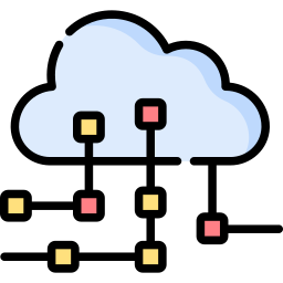 computación en la nube icono