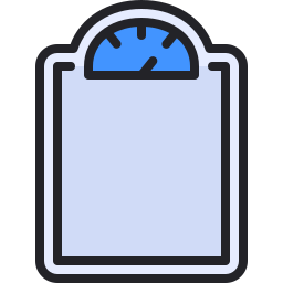 Weight scale icon