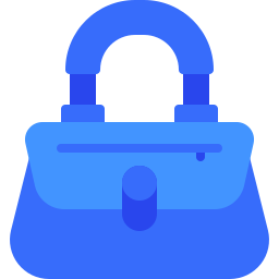 Woman bag icon