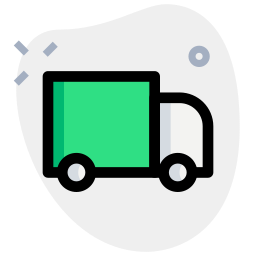 Cargo truck icon