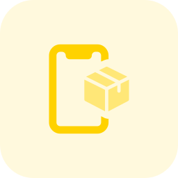 pakketbezorging icoon