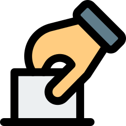Manual voting icon