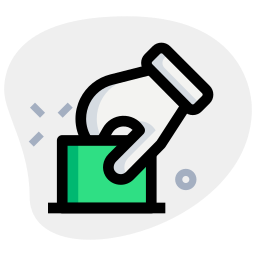 Manual voting icon