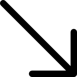 Diagonal arrow icon