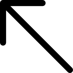 Diagonal arrow icon