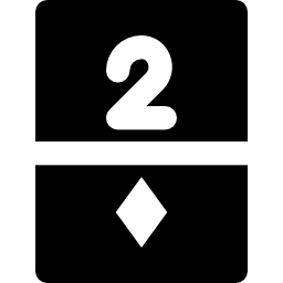 Two of diamonds icon