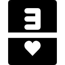 trzy serca ikona