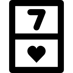 sept de cœur Icône