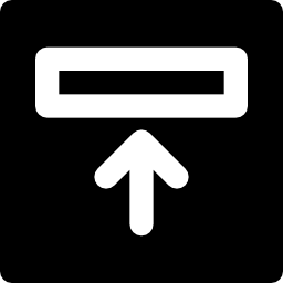 Up align icon