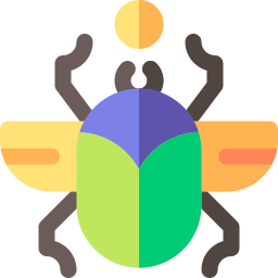 escarabajo de oro icono