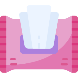 Wet wipes icon