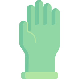 Rubber gloves icon