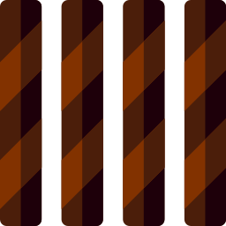 Chocolate sticks icon