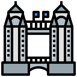 wieża most ikona
