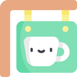 Coffee shop icon