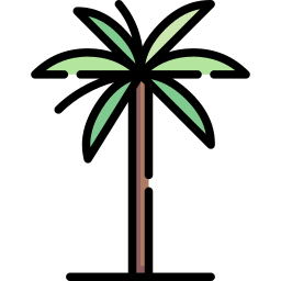 Wax palm icon