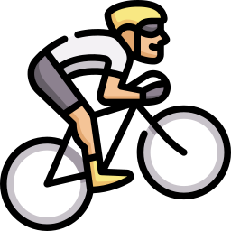 Cyclist icon