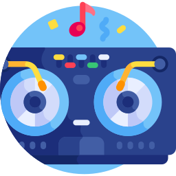 dj-mixer icoon