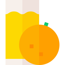 du jus d'orange Icône