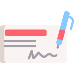 Cheque icon