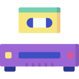 Vhs player icon