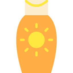 zonnecreme icoon