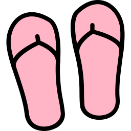 chaussons Icône