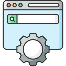 optimización web icono