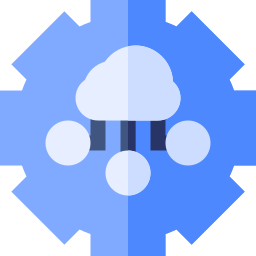 Cloud computing icon