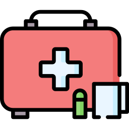 First aid kit icon