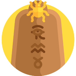 jeroglíficos icono
