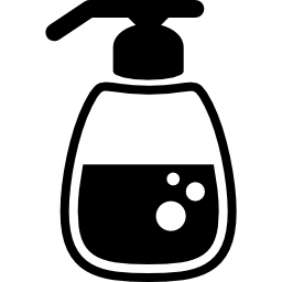 bouteille de savon liquide Icône