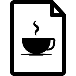 컵 문서 icon