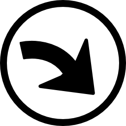 Redo navigational arrow in a circle icon