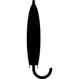 variante de paraguas cerrado icono