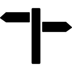 Signpost icon