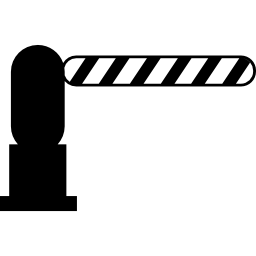 Barrier closed icon