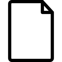 Document empty icon