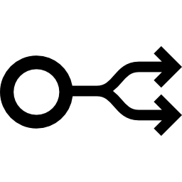 Graph fork icon