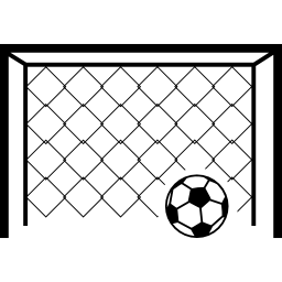 Мяч от ворот иконка