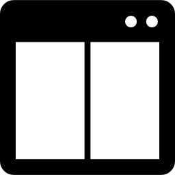 Split type window icon