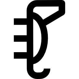 Seahorse outline icon